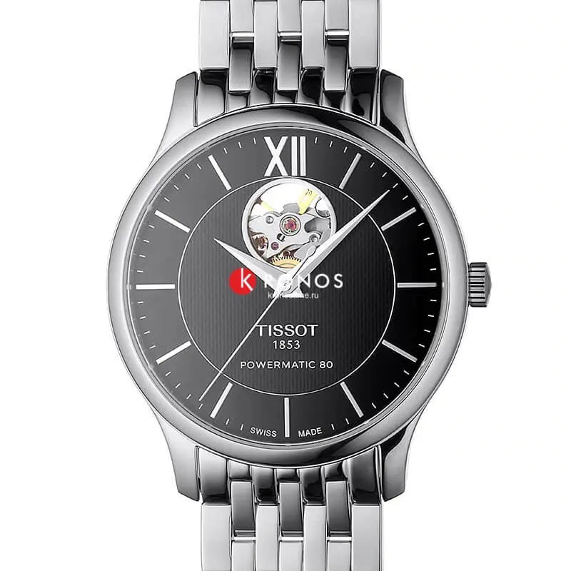 Фотография часов Tissot Tradition Powermatic 80 Open Heart T063.907.11.058.00